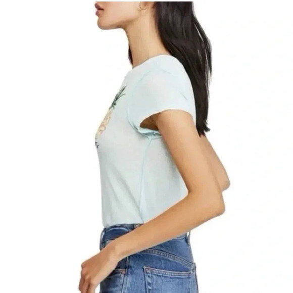 Free People Fruit Medley Tee Size Large - Picture 2 of 9